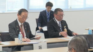 上田市含む５団体　水道事業広域化　基本計画に合意　千曲市役所