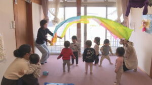 保育の現場を知る機会に　保育のお仕事体験会　上田市神科第一保育園