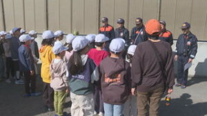 清明小と地域が連携し初開催　地域一体型総合防災訓練　上田市立清明小学校