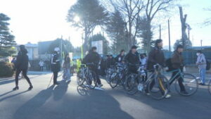 安全な自転車利用を！　上田千曲高校で啓発活動　上田市