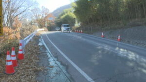 市道丸子小牧線　舗装工事のため　５日まで夜間全面通行止め