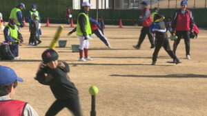 野球の競技人口増加を目指して　上田東御小県野球まつり　県営上田野球場