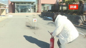 １月２６日は文化財防火デー　坂城町で防火訓練など実施