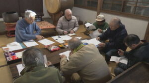 常田毘沙門堂　学業成就祈願に向け準備　上田市常田