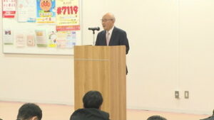 村民の福祉向上に努める　令和８年仕事始めの式　青木村