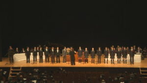 上田煌桜学園　さくら国際高校　創立２０周年の節目　式典で新校歌披露　上田市サントミューゼ