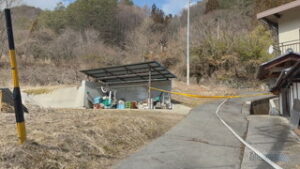 ２日が経過　警戒続く　上田市西内の林野火災　