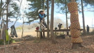 自然と一緒に遊ぼう　東御市でさとやまフェスティバル　芸術むら公園