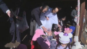 節分行事　坂城神社の節分追儺祭　坂城町