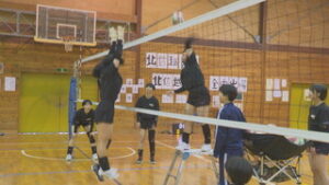 上田五中女子バレー部　新人戦　北信越大会出場へ　上田市立第五中学校