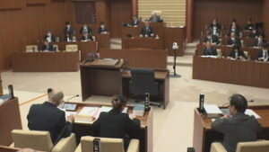 坂城町　３月定例会開会　令和８年度一般会計当初予算案　８０億６，０００万円　坂城町議会