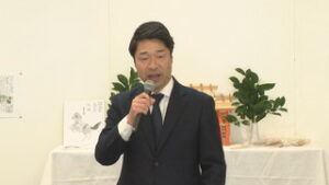 上田市長選に立候補予定　斉藤達也さんが公約を発表　上田市原町