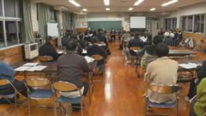 中学校部活動　地域展開　上田四中クラブが設立総会　上田市立第四中学校