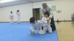 コーナー　はりきりキッズ！　清心館道場　上田教室