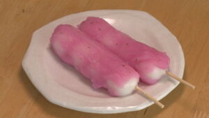 桜シーズン到来！　玉喜屋の桜あんだんご　上田市中央３丁目