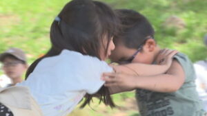 東御市和の伝統行事　７０年以上続く相撲大会　東御市立和小学校