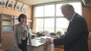まるっと０２６８　川辺泉田まちづくり協議会　学区図贈る・上田市　地域おこし協力隊着任