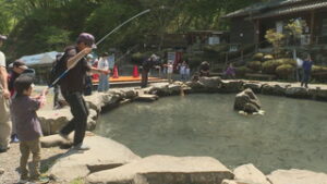 ＧＷでリフレッシュパークあおき賑わう　青木村