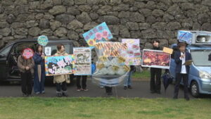 第９７回上小地区メーデー　今年は雨のため中止　上田城跡公園