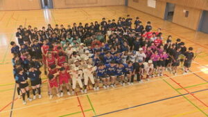 互いにエールを　上田市立第四中学校　
