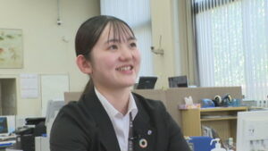 わが社のニューフェイス　上田信用金庫　上原みさきさん