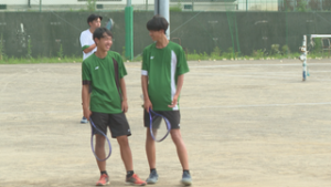インターハイ出場　上田千曲高校　男子ソフトテニス個人