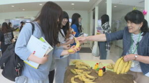上田短期大学　同窓会が学生を応援「わかばの日」