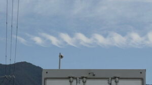 上田市内で出現　ケルビン・ヘルムホルツ不安定性の雲
