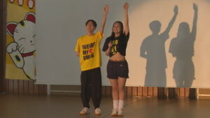 まるっと０２６８　７月３日　坂城高校葛尾祭はじまる・地元企業がミストファンを寄付