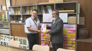 まるっと０２６８　７月１４日　「小さな親切」運動上田支部 実践指定校に助成金・坂城町の企業 優秀安全運転事業所表彰