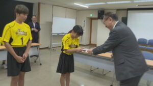 夏の全国大会へ出場　村上ドッジA　坂城町役場