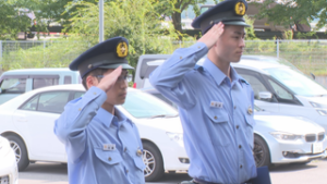 上田警察署　２人の新人警察官が着任　上田市