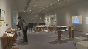 まるっと０２６８　９月１９日　青木村郷土美術館「木片人形」企画展・生島足島神社第２１回神賑祭
