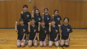 はりきりキッズ！　ＢＬＵＥ　ＷＩＮＧＨＳ　ＡＯＫＩ　青木村青木中学校