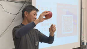 和小５年生　地産地消や農業の食育授業　東御市立和小学校