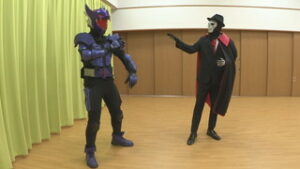 上田のヒーロー　リュウカイザー　みんなの力を得て進化　１１日お披露目へ　上田市西部公民館