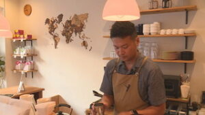 コーヒーで全国大会へ　VACILANDO COFFEE 石川勇さん　上田市中央