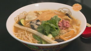 ぽかぽかメニュー　Lins cafeの辛い〇〇　上田市天神